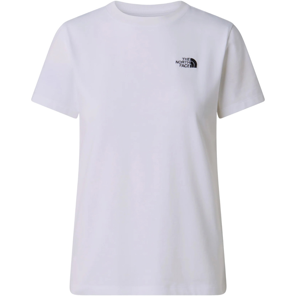 2026 The North Face Womens Evo Slim T-Shirt NF0A8FX7 - White